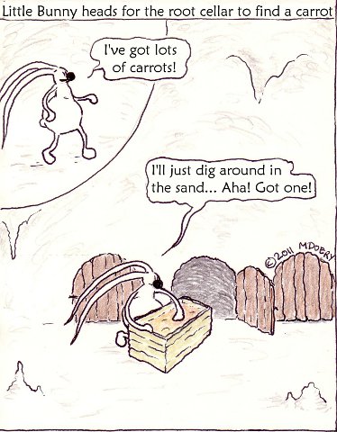 Little Bunny fetches a carrot